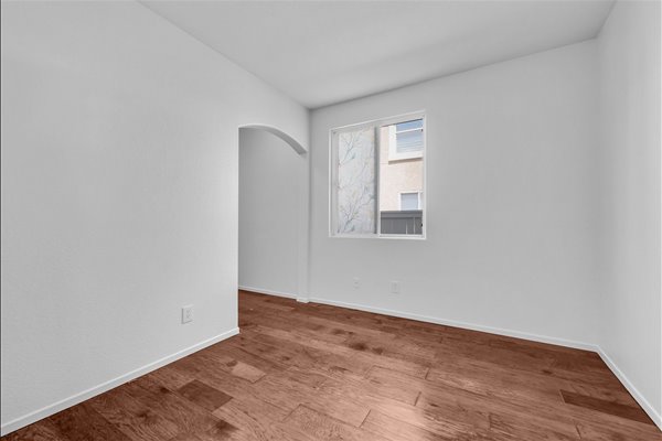 Empty office before staging